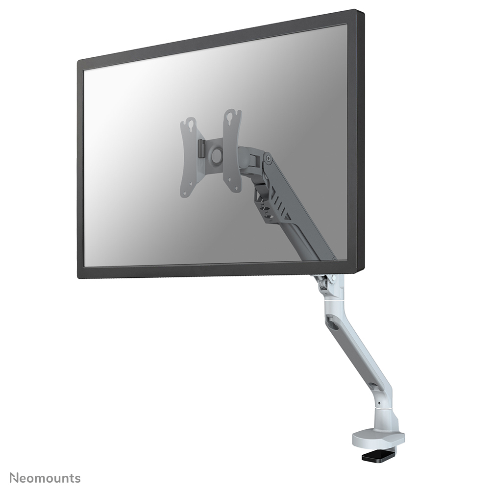 Neomounts FPMA-D750SILVER2 Brazo de monitor 10-32" - resorte de gas - Topfix - Tope-a-180°